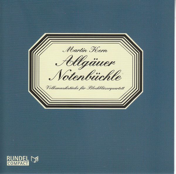 Martin Kern: Allgäuer Notenbüchle (CD)