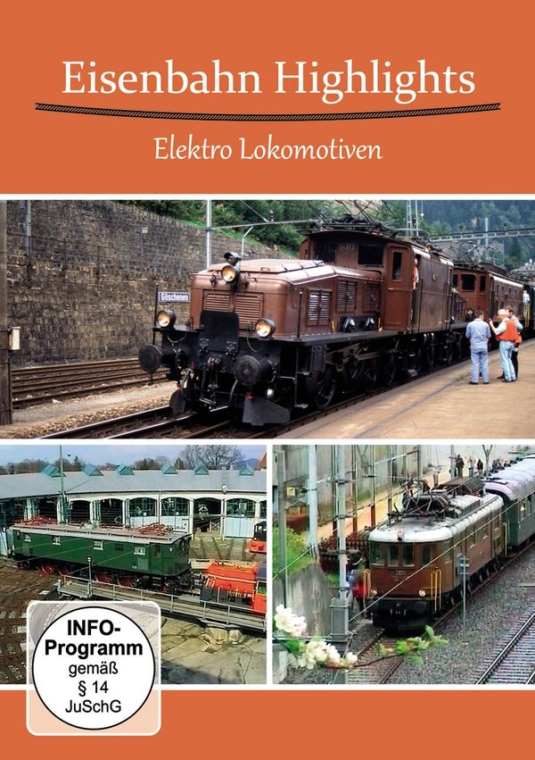 Eisenbahn Highlights - Elektro Lokomotiven (DVD)