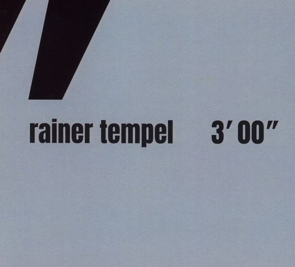 Rainer Tempel: 3 00" (CD)