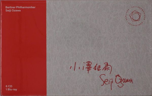 Seiji Ozawa dirigiert die Berliner Phil... (6 CDs und 1 Blu-ray Disc)