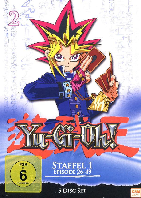 Yu-Gi-Oh! Staffel 1 (Episoden 26-49) (5 DVDs)