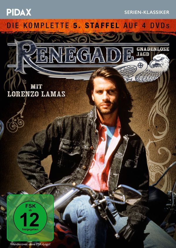 Renegade - Gnadenlose Jagd Staffel 5 (finale Staffel) (4 DVDs)