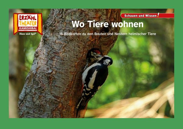 Wo Tiere wohnen / Kamishibai Bildkarten (Buch)