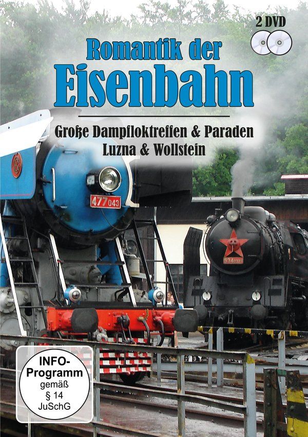 Romantik der Eisenbahn - Große Dampfloktreffen & Paraden ... (2 DVDs)