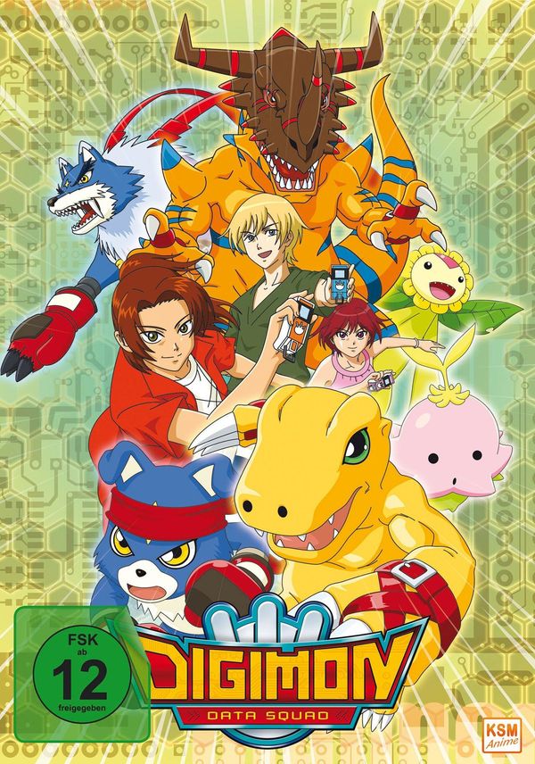 Digimon Data Squad (Komplette Serie) (9 DVDs)