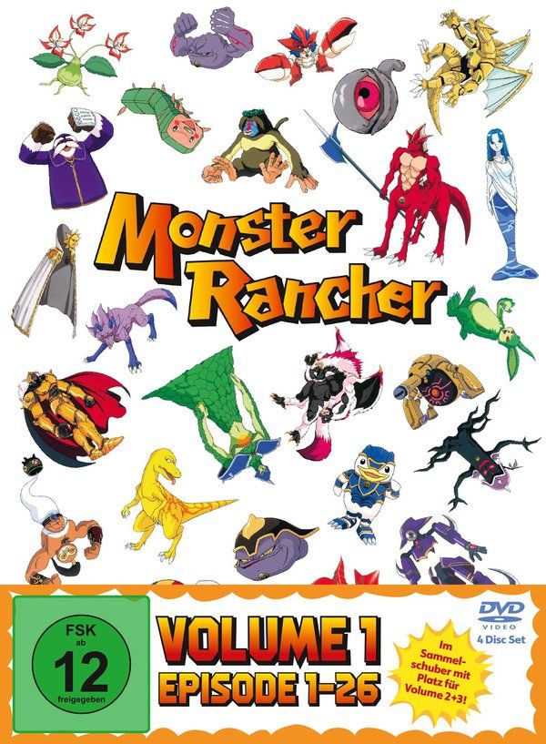 Monster Rancher Vol. 1 (mit Sammelschuber) (4 DVDs)