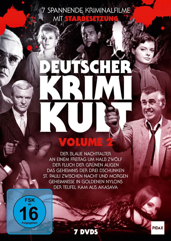 Deutscher Krimi-Kult Vol. 2 (7 Filme) (7 DVDs)