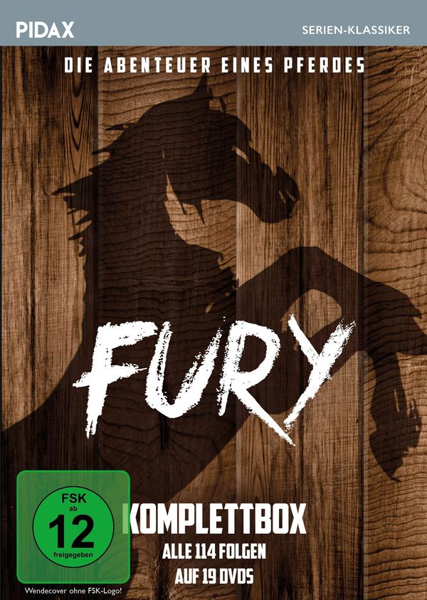 Fury - Die Abenteuer eines Pferdes (Komplette Serie) (19 DVDs)