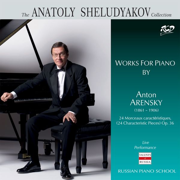 Anton Arensky: Morceaux caracteristiques op.36 Nr.1-24 (CD)