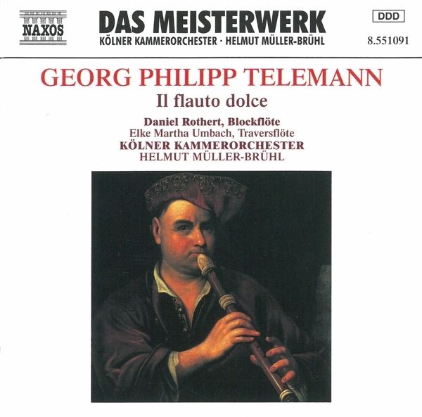 Georg Philipp Telemann: Blockflötenkonzerte C-Dur & F-Dur (CD)