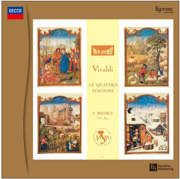 Antonio Vivaldi: Concerti op.8 Nr.1-4 "4 Jahreszeiten" (180g) (LP)
