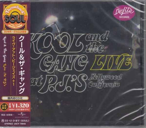 Kool & The Gang: Live At P.J.s (CD)