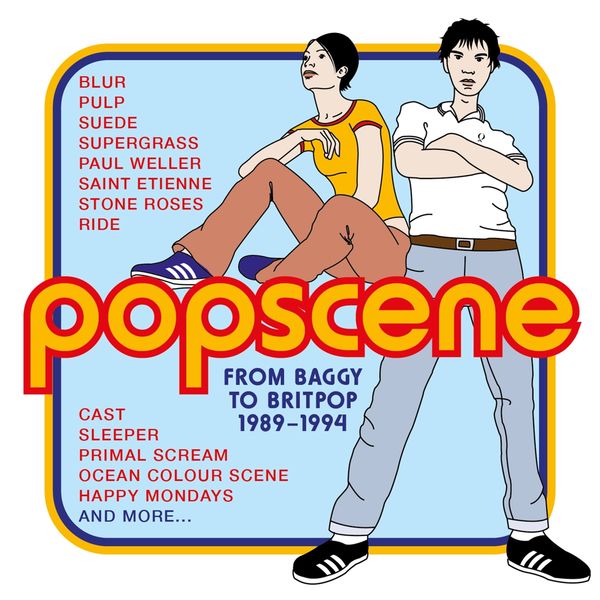 Popscene: From Baggy To Britpop 1989 - 1994 (4 CDs)