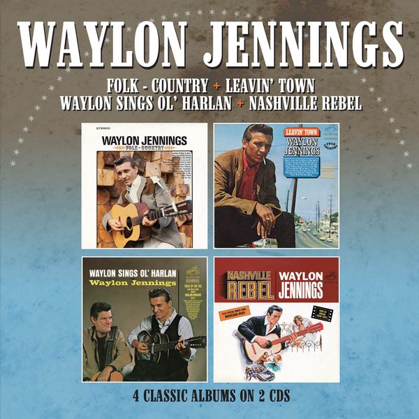 Waylon Jennings: 4 Classic Albums On 2 CDs (2 CDs)