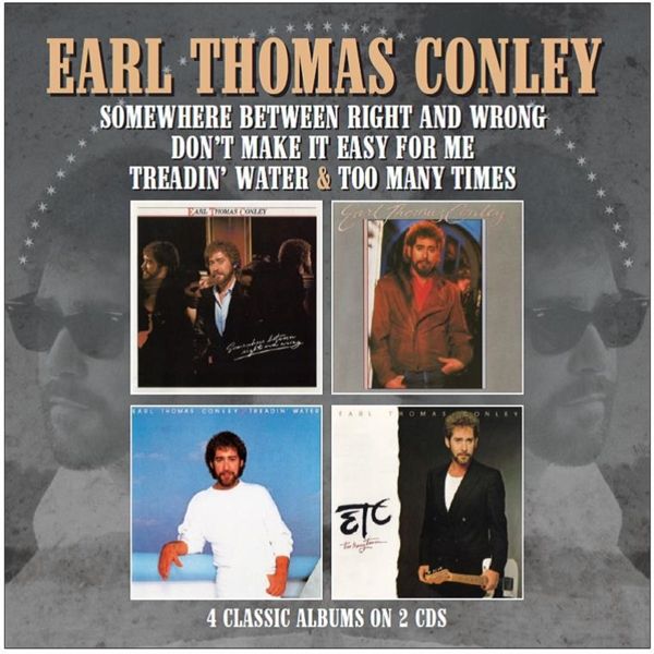 Earl Thomas Conley: Treadin Water/Too Many Times/++(4 Alb... (2 CDs)