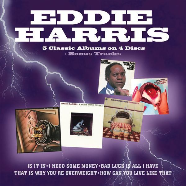 Eddie Harris: 5 Classic Albums On 4 Discs (4 CDs)
