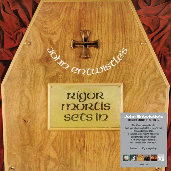 John Entwistle: Rigor Mortis (Orange Vinyl) (Vinyl-LP)