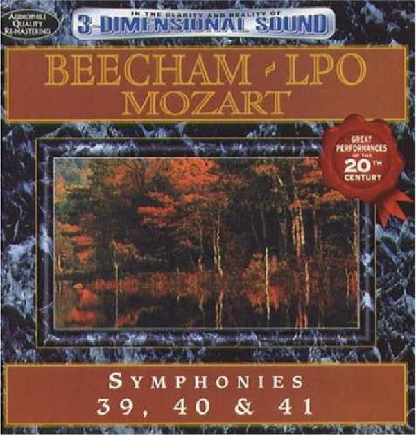Wolfgang Amadeus Mozart: Symphonien Nr.39-41 (CD)