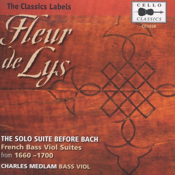 Charles Medlam - Fleur de Lys (The Solo Suite Before Bach) (CD)