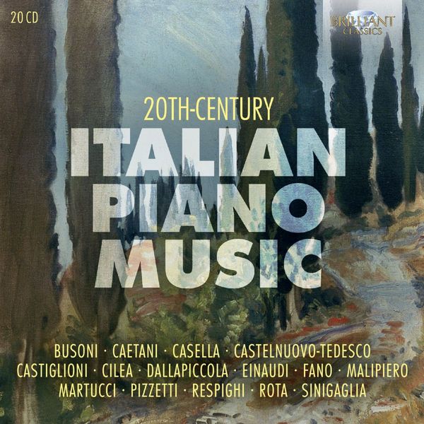 20th Century Italian Piano Music (20 CDs)