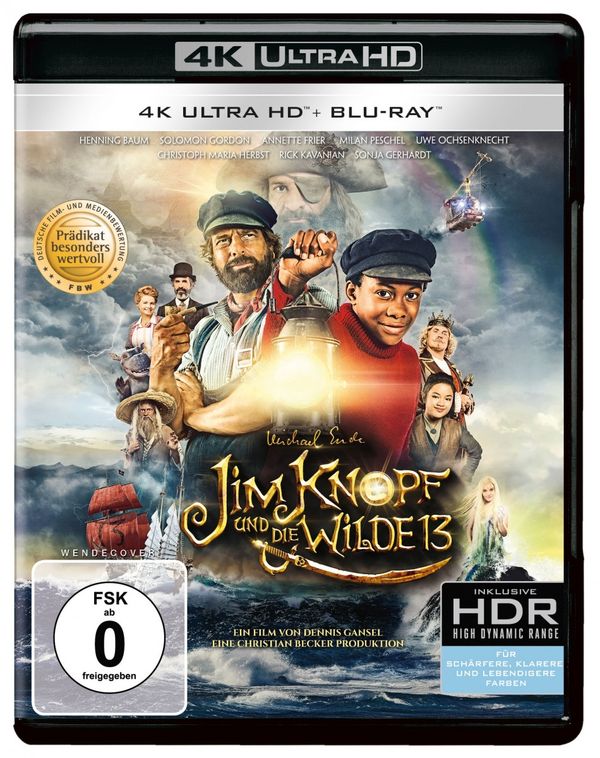 Jim Knopf und die Wilde 13 (Ultra HD Blu-ray & Blu-ray)
