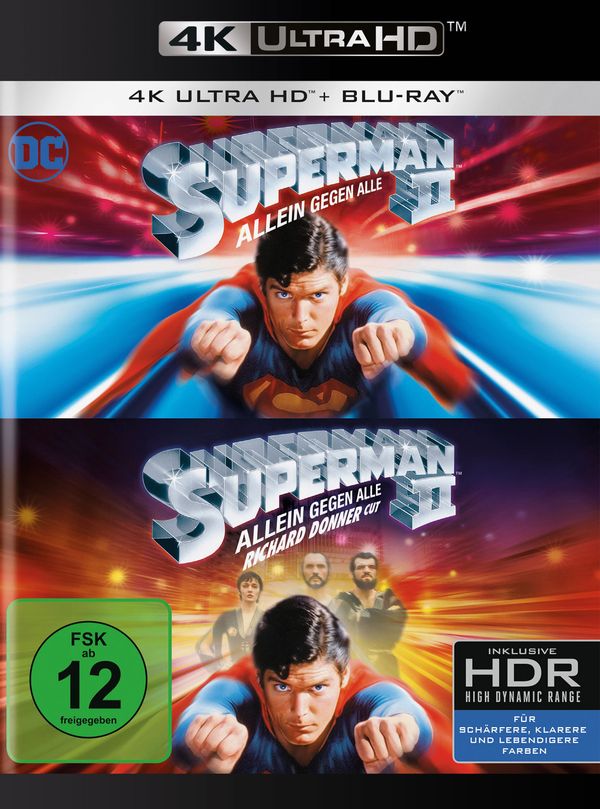 Superman 2: Allein gegen alle (Ultra HD Blu-ray & Blu-ray)