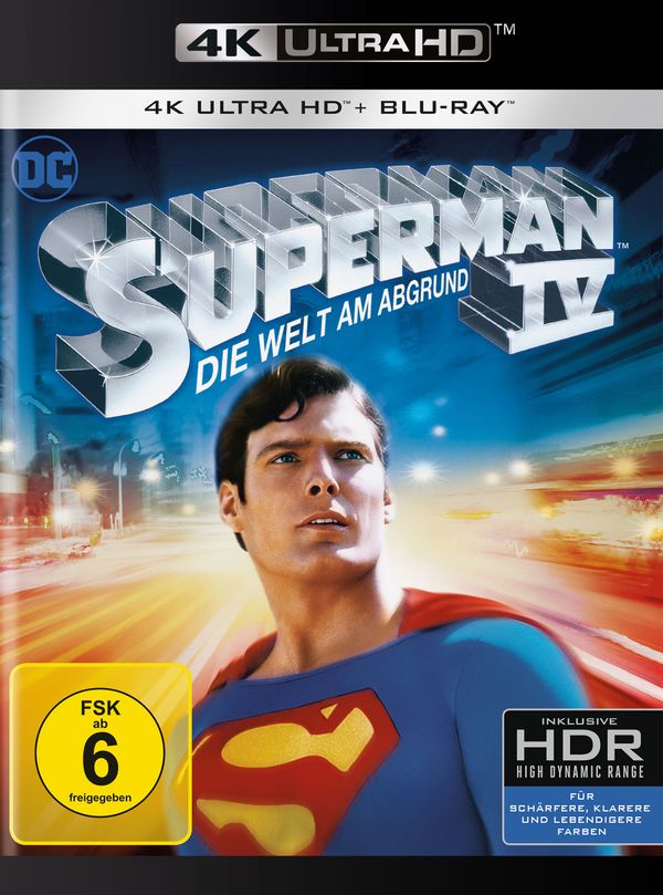 Superman 4: Die Welt am Abgrund (Ultra HD Blu-ray & Blu-ray)