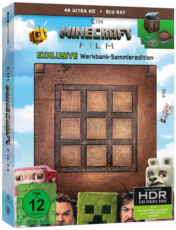 Ein Minecraft Film (Limited Collectors Edition) (Ultra HD Blu-ray & Blu-ray)