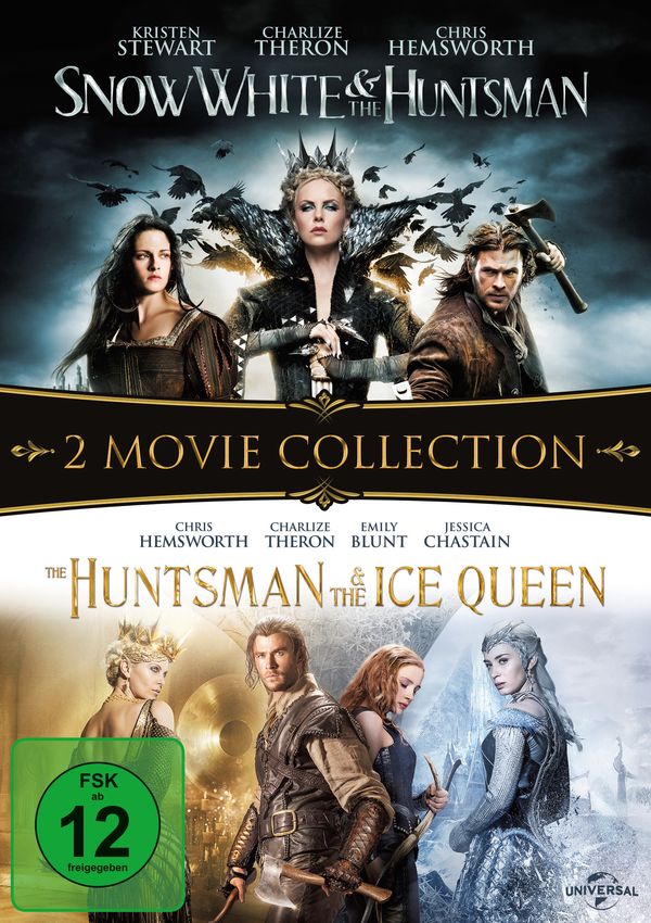 Snow White & the Huntsman / The Huntsman & The Ice Queen (2 DVDs)