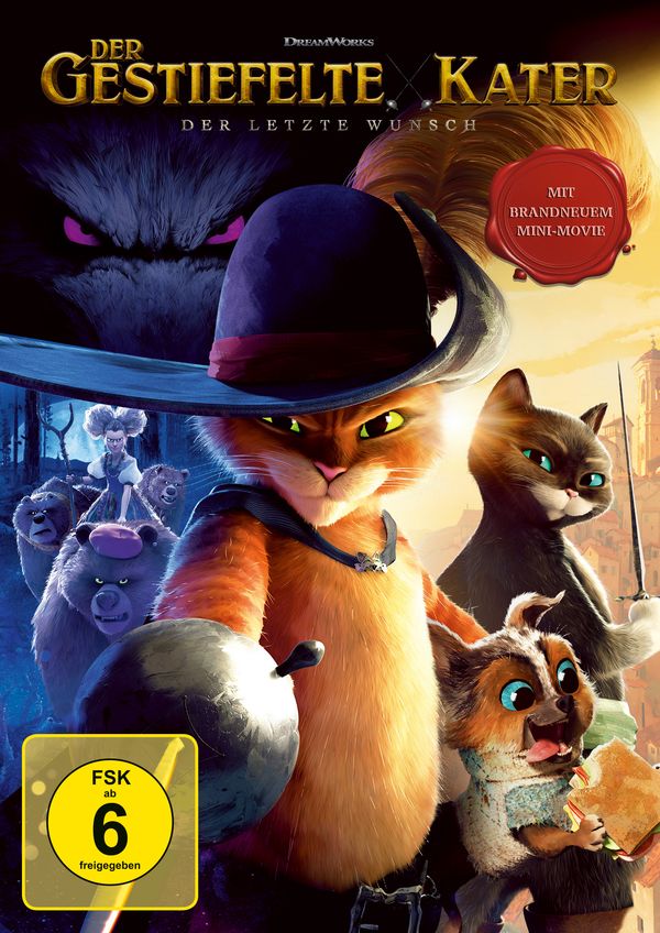 Der gestiefelte Kater: Der letzte Wunsch (DVD)