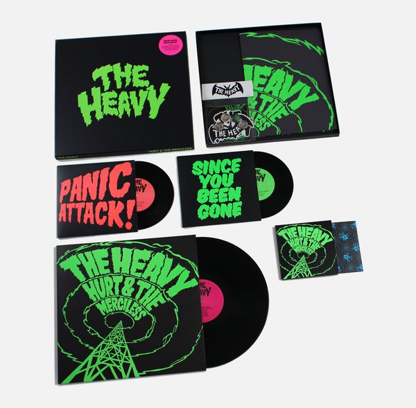 The Heavy: Hurt & The Merciless (180... (1 LP, 1 CD und 2 Singles 7")