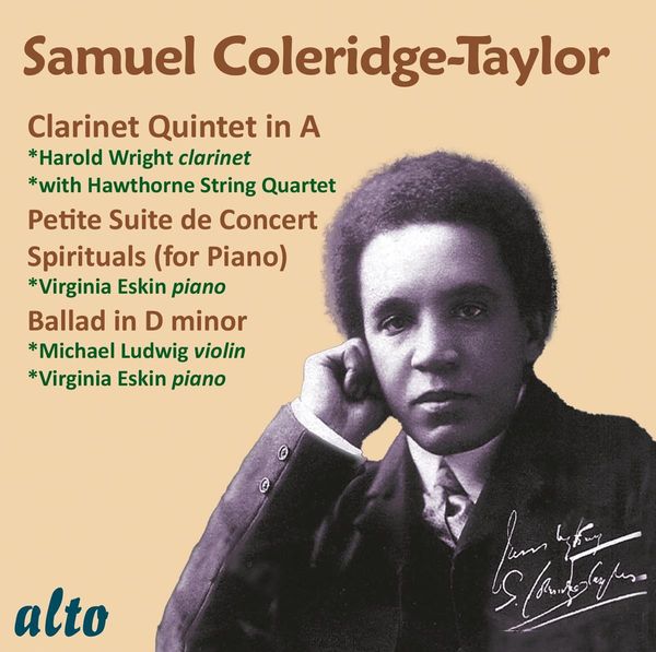 Samuel Coleridge-Taylor: Klarinettenquintett op.10 (CD)