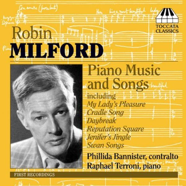Robin Milford: Lieder (CD)