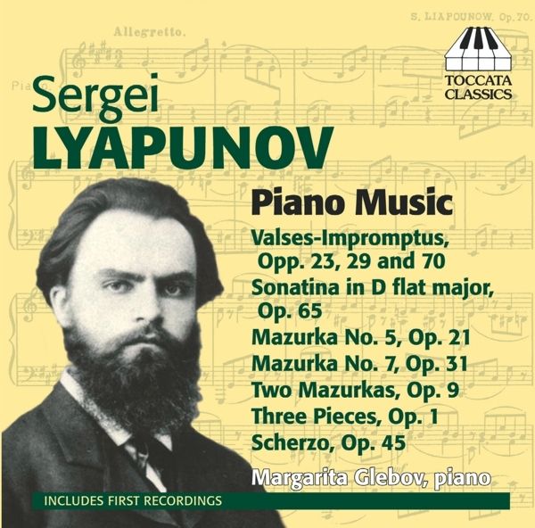 Sergei Lyapunov: Klavierwerke (CD)