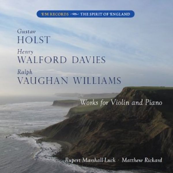 Ralph Vaughan Williams: Sonate für Violine & Klavier a-moll (CD)