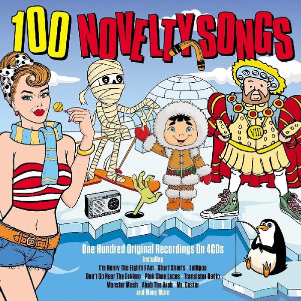 100 Novelty Songs (4 CDs)