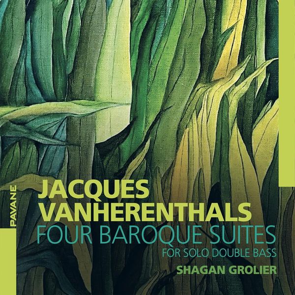 Jacques Vanherenthals: Barocksuiten Nr.1-4 für Kontrabass solo (CD)