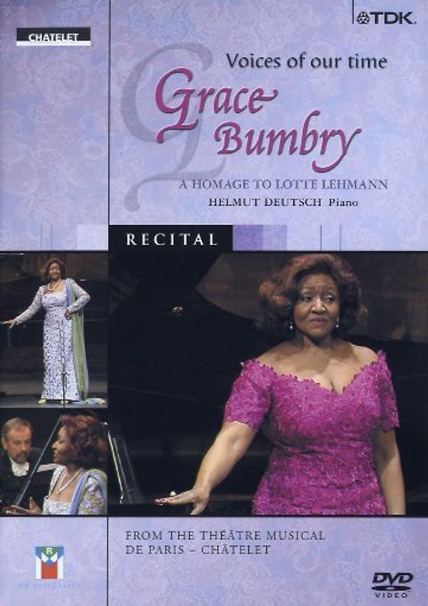 Voices of our Time - Grace Bumbry (Hommage to Lotte Lehmann) (DVD)