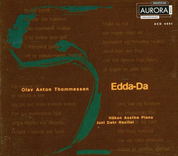 Olav Anton Thommessen: Edda-Da (CD)