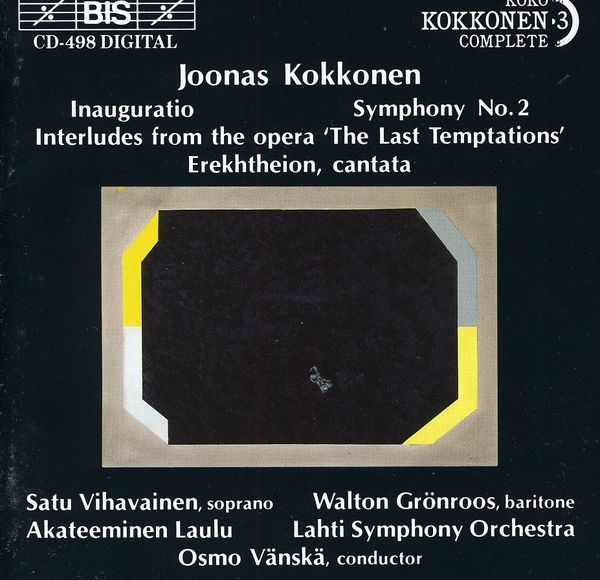 Joonas Kokkonen: Symphonie Nr.2 (CD)