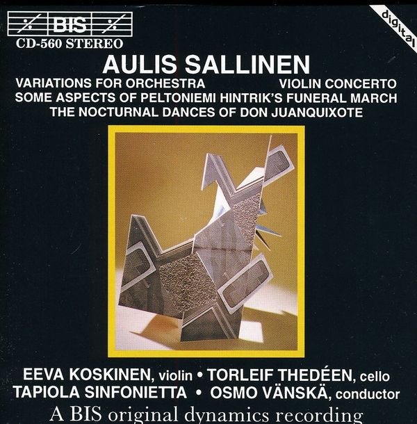 Aulis Sallinen: Violinkonzert op.18 (CD)