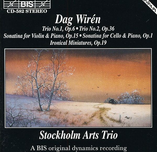 Dag Wiren: Klaviertrios Nr.1 & 2 (CD)