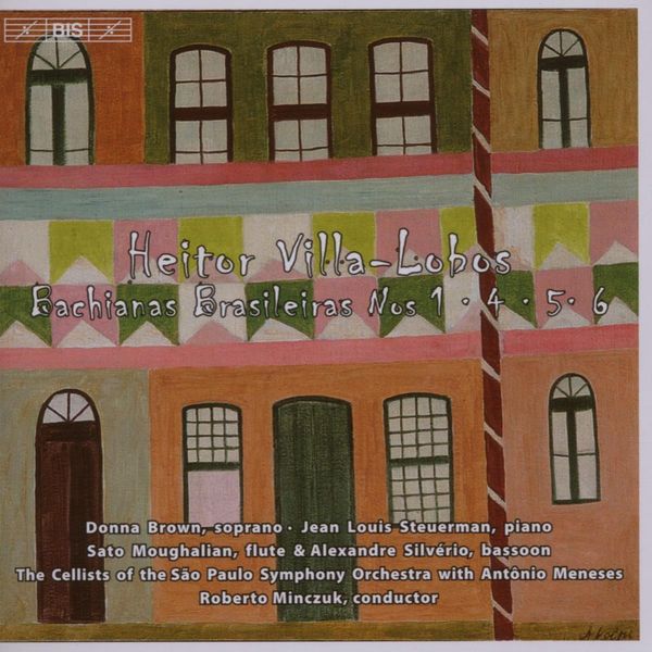 Heitor Villa-Lobos: Bachianas Brasileiras Nr.1,4-6 (CD)