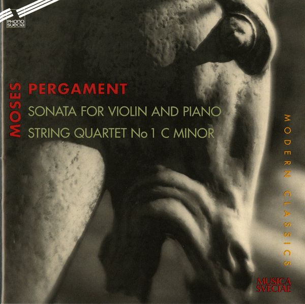 Moses Pergament: Sonate für Violine & Klavier b-moll (CD)