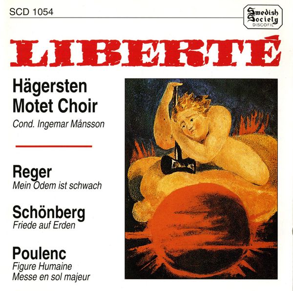 Hägerstens Motet Choir - Liberte (CD)