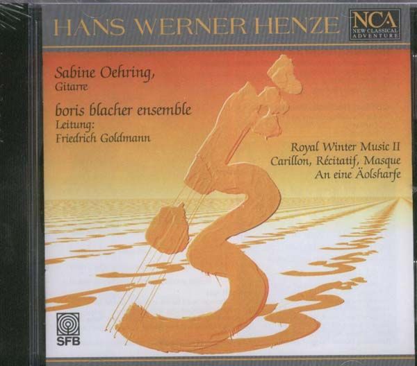 Hans Werner Henze: An eine Äolsharfe (CD)