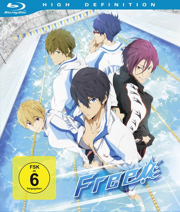 Free! Box 1 (Blu-ray mit Sammelschuber)