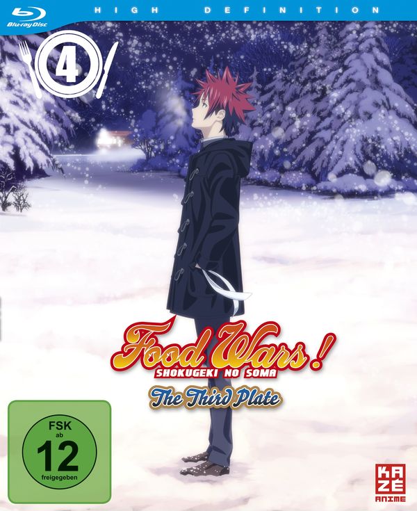 Food Wars! The Third Plate Vol. 4 (Blu-ray)