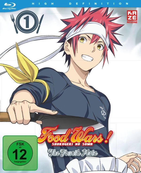 Food Wars! The Fourth Plate Staffel 4 Vol. 1 (Blu-ray)