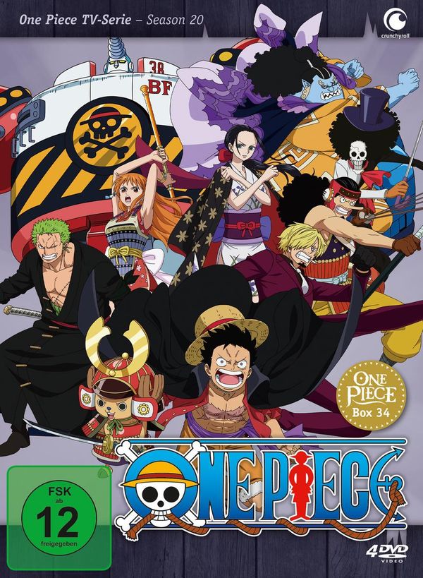 One Piece TV-Serie Box 34 (4 DVDs)